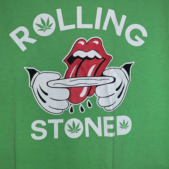Rolling Stoned Mens Large - Picture 1 of 4